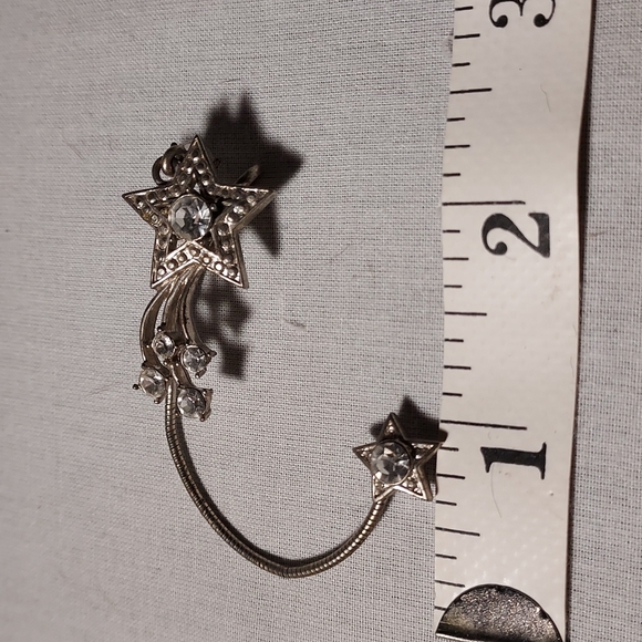 Avon Vintage Ear Cuff Silver Tone - Picture 4 of 6